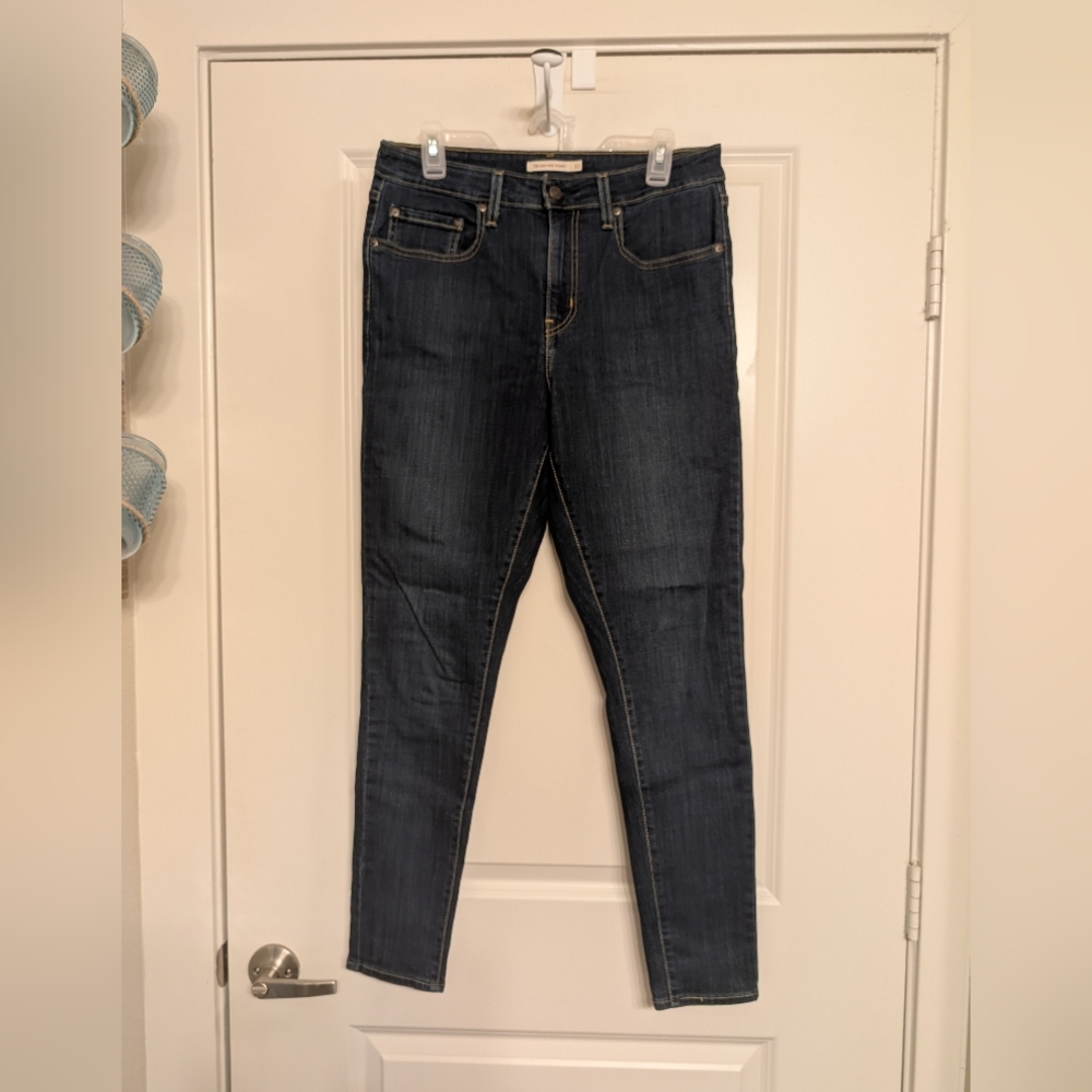 Dark Blue Levi Strauss Women's Jeans